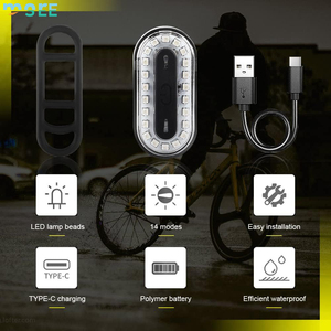 Marca SeeMore tipo-C <span class=keywords><strong>accessori</strong></span> luce <span class=keywords><strong>per</strong></span> Scooter luce luminosa torcia elettrica <span class=keywords><strong>per</strong></span> ciclista luce di sicurezza luce di coda <span class=keywords><strong>per</strong></span> bici - Product Image 6