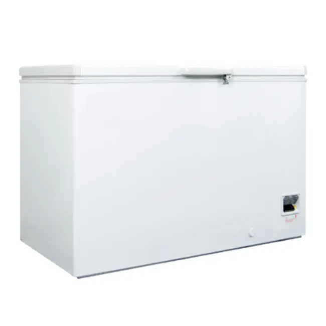 Hot Industrial Commercial Store Frozen Food Horizontal White Deep Freezer Refrigerator