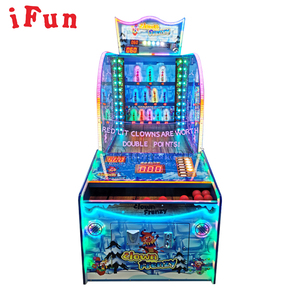 Machine d'arcade à monnayeur pour jeux de tir à la balle de clown et de rachat de tickets, de l'usine chinoise de jeux, vente en gros - Product Image 1