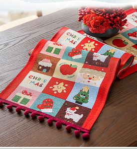 <span class=keywords><strong>Camino</strong></span> <span class=keywords><strong>de</strong></span> <span class=keywords><strong>Mesa</strong></span> Rectangular Navideño, Mantel Rústico <span class=keywords><strong>de</strong></span> Invierno para las Fiestas Navideñas, Decoración <span class=keywords><strong>de</strong></span> <span class=keywords><strong>Mesa</strong></span> para Fiestas <span class=keywords><strong>en</strong></span> Casa - Product Image 5