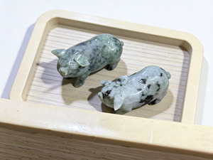 YUANZHOU 深层定制天然玉石动物摆件 |   中国手工雕刻的十二生肖玉器艺术品 - Product Image 4