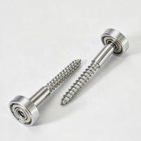 Vis à tête hexagonale non standard nickelée sur mesure, vis combinée à émbout, vis à roulement à billes, vis autotaraudeuse à filetage externe pour convoyeur