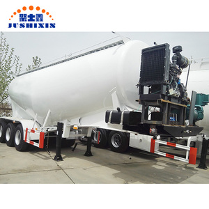 Tri-eje <span class=keywords><strong>de</strong></span> <span class=keywords><strong>cisterna</strong></span> para polvo seco silo <span class=keywords><strong>de</strong></span> cemento a granel granelero tanque semi remolque para la venta - Product Image 4