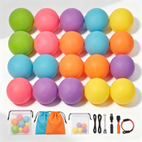 Balles de hockey en mousse légères et miniatures, lot de 6, couleurs assorties, balles d'entraînement souples pour l'intérieur, durables pour les sports des jeunes