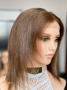 Cabello Humano Virgen Europeo Certificado, Rubio Transparente para Peluca Médica de Encaje Completo, Proveedor en Stock, Envío Gratis - Product Image 3