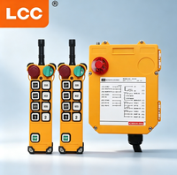 Contrôleur radio universel LCC F24-8S AC110V IP65 étanche à 8 canaux à vitesse unique pour palan électrique et pont roulant