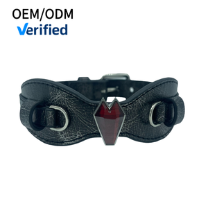 <span class=keywords><strong>Collar</strong></span> de Cuero de Lujo para Perro con Ajuste Acolchado para Caminar y Correr, Diseño de Alta Gama para Cachorros, Colores Personalizados - Product Image 1