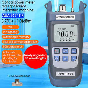 COMPTYCO Medidor Óptico Multifunción de Alta Precisión 3 en 1 OPM+VFL+Luz LED, Localizador Visual de Fallas de 10 Longitudes de Onda, Medidor de Potencia Óptica - Product Image 6