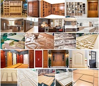 Máquina Automática para Fabricación de Muebles de Madera MDF, Máquina Router CNC de Anidamiento, Línea de Producción de Muebles de Panel para Gabinetes de Oficina
