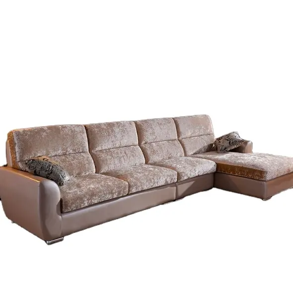 Golden modular european style furniture high-grade sofa