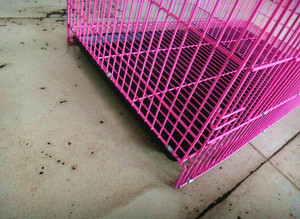 Gabbie per animali domestici rosa di buona qualità a basso prezzo per conigli in vendita - Product Image 6