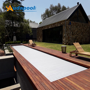 Couverture de <span class=keywords><strong>piscine</strong></span> automatique en PVC rigide à lattes, lattes de haute qualité, installation sous l'eau - Product Image 3