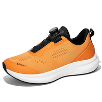 Chaussures de course à cadran rotatif pour marathon longue distance, baskets de course rapide sans lacets, propulsion fluide, pour le jogging sur route