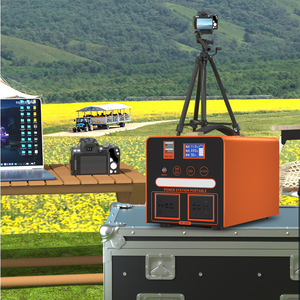 สถานีไฟฟ้าพกพา 300W 400W 500W 240/360Wh ชาร์จไฟด้วยพลังงานแสงอาทิตย์ สำหรับตั้งแคมป์กลางแจ้งและใช้ในบ้าน ระบบสำรองไฟแบบต่อเนื่อง Eco-03 - Product Image 2