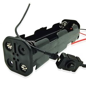 Prodotti più venduti 8 AA porta batteria con filo pulsante di accensione 10cm UM-3 cella 1.5v 8 Slot 12v custodia batteria - Product Image 2