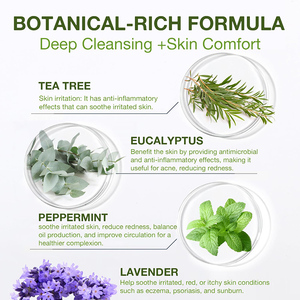 Savon antifongique et antibactérien OEM de notre usine GMP à l'huile naturelle <span class=keywords><strong>d</strong></span>'arbre à thé, combat les odeurs corporelles, apaise la mycose de l'aine et le <span class=keywords><strong>pied</strong></span> <span class=keywords><strong>d</strong></span>'<span class=keywords><strong>athlète</strong></span> - Product Image 4