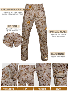 맞춤 제작 디지털 위장 전투복 전술 ACU <span class=keywords><strong>BDU</strong></span> 유니폼 재고 있음 - Product Image 5