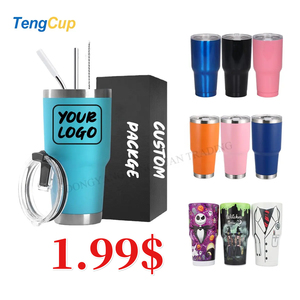 Ty 30oz cốc bằng thép không gỉ đôi tường chân không cách nhiệt du lịch <span class=keywords><strong>Mug</strong></span> với nắp trượt và rơm - Product Image 1