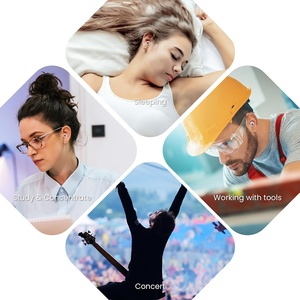 <span class=keywords><strong>Tapones</strong></span> para los Oídos Reutilizables Mejorados con Certificación CE con 3 Tamaños de Puntas de Repuesto, <span class=keywords><strong>Tapones</strong></span> para los Oídos de Alta Fidelidad para Conciertos, Sueño y Viajes - Product Image 4