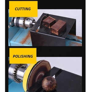 150W 12V/24V Máy Tiện Nhỏ Hạt Máy Thu Nhỏ Phật Ngọc Trai Máy Tiện Tự Làm Chế Biến Gỗ Phật Ngọc Máy Tiện Máy Khoan Công Cụ Quay - Product Image 2