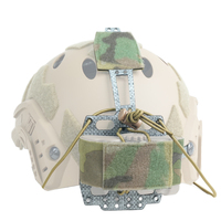 Pochette de batterie NVG élastique et réglable, pochette de batterie légère pour casque tactique, adaptée à l'installation du PVS-31