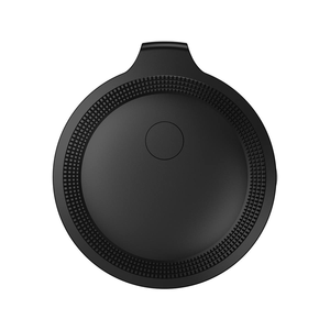 Traceur GPS intelligent HT02 noir au design circulaire, batterie rechargeable, facile à accrocher, pour utilisation en voiture, balise GPS portable - Product Image 1