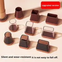 Protecteurs de meubles en silicone anti-dérapant silencieux et résistant à l'usure coussins de pieds de chaise et de table produits en caoutchouc