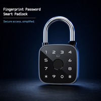 Cadenas intelligent IP65 avec application Tuya, accès par Bluetooth, carte PIN et clé pour la sécurité extérieure