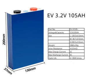欧盟库存3.2 V LifePO4 100 AH 280 AH 314 AH 320 AH LIPO4电池3.2 V Lf280K V3 280Ah电池欧洲仓库。 - Product Image 4