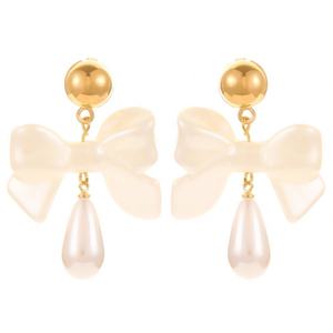 Boucles d'oreilles clous rétro françaises en forme de goutte d'eau, version coréenne de luxe, simples, polyvalentes, élégantes et tendance, en alliage de zinc plaqué or pour femmes - Product Image 5