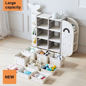 Meubles en plastique sur mesure pour bébé, armoire d'angle, tiroir, jouets, rangement, bibliothèque, armoires pour enfants - Product Image 2