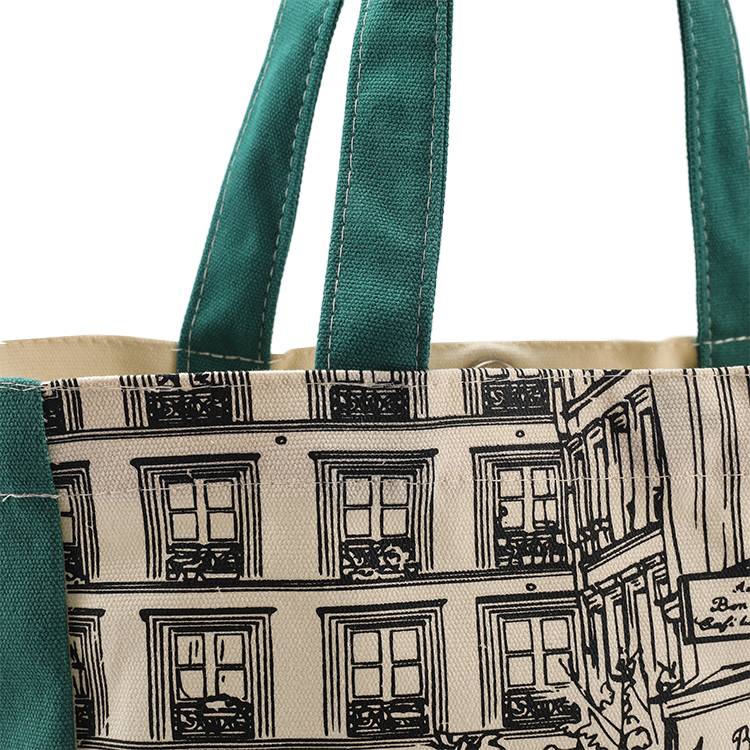 Custom Logo Eco Friendly Reusable Durable Shopping bag Cotton Canvas tote Bag