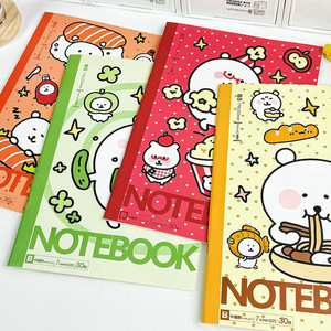 Cuaderno de 30 Páginas con Diseño de Oso de Anime, para Estudiantes, Papelería, Cuaderno de Dibujos Animados, Bonito Diario B5, Diario Escolar con Líneas Horizontales - Product Image 3