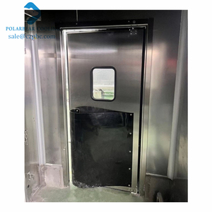 Puerta de Sala de Procesamiento con Amortiguador Anticolisión para Puertas Batientes de Tráfico - Product Image 1