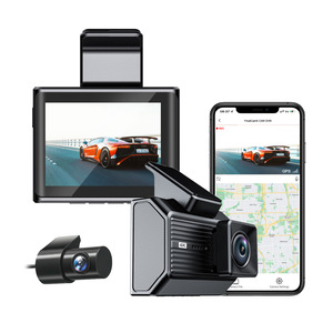 Dashcam <span class=keywords><strong>Accesorios</strong></span> <span class=keywords><strong>para</strong></span> automóviles Nuevo 4K + 4K Belt IPSS Creen WiFi APP Posicionamiento GPS Tipo-C Cámara de salpicadero ultra clara - Product Image 2