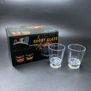 Accesorios de Bar HLC, Novedades para Fiestas, Copa de <span class=keywords><strong>Vino</strong></span> Luminosa de 60 ml, Copa de Chupito LED Intermitente Activada por Agua para Mardi Gras, Copa para Fiestas de Carnaval - Product Image 3
