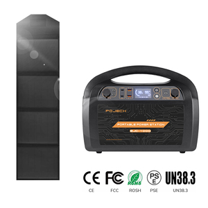 สถานีพลังงานสำรองแบบพกพา 1000W สำหรับการตั้งแคมป์กลางแจ้ง การเดินทาง ครัวเรือน ใช้พลังงานแสงอาทิตย์ MPPT แบตเตอรี่ลิเธียมไอออน สำหรับรถยนต์ พร้อมไฟฉาย - Product Image 3