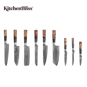 Coltello Professionale Kitchenbliss in Acciaio Damascato a 67 Strati, Utensile da Cucina Affilato, Coltello per Sfilettare Pesce da 6 Pollici, Coltello da Macellaio per Disossare - Product Image 4
