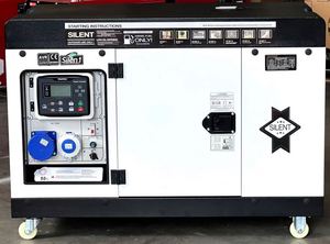 कारखाने का निर्देशन 10kw 12kva 15kva एकल 3 चरण डीजल जनरेटर मुक्त ऊर्जा विद्युत बिजली जनरेटर डीजल 10-20kw - Product Image 2