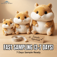 Juguete de Peluche de Hámster Gordo Personalizado OEM ODM, Muñeco de Peluche Kawaii, Venta al por Mayor, Diseño, Muestras, Producción en Masa, Proveedor Certificado