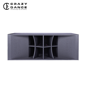 Caisson de basses passif professionnel <span class=keywords><strong>BW</strong></span>-218 haute puissance 2400W étanche 8Ohm avec double bobine magnétique en métal pour église, fête, karaoké - Product Image 1