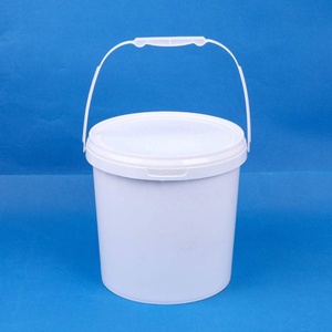 1L 2L 3L 4L 5L HDPE /PP Material Thickening Empty <b>Plastic</b> <b>Bucket</b> With Handle and Cover - Product Image 5