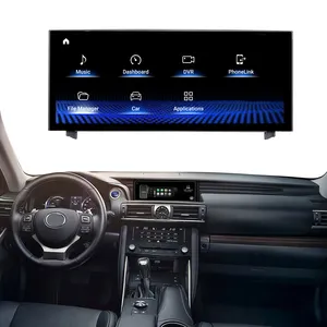 Android 13 1920*720P 8 Core CPU nirkabel Carplay mobil Stereo GPS untuk Lexus is 200 250 300 350 Multimedia 2013-2017