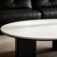 Table basse convertible de luxe moderne et minimaliste en fer forgé avec plateau en pierre, écologique, pour bureau, maison, salon