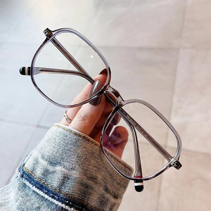 Monturas de Gafas Rectangulares TR90 M1-95505, Anti Luz Azul, Montura Completa Unisex, Lentes de PC Anti UV, Diseño Irregular - Product Image 5