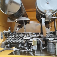 Niveleuse Caterpillar 140H d'occasion de 14 tonnes et 138 kW avec moteur CAT 3306 d'origine, commande hydraulique de lame pour la construction routière
