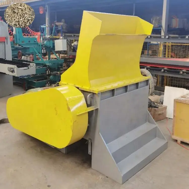 China Manufacturer nails wood pallet shredder wood chip crusher for sale