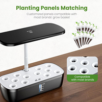 Smart électronique intérieur maison jardinage LED serre herbe Aero jardin planteur Pot automatique systèmes de culture hydroponique