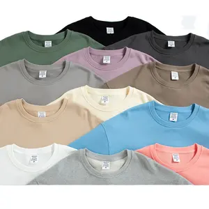 Sweat à capuche multicolore pour hommes, col ras du cou, en coton, coupe ample, personnalisé, sweat-shirt surdimensionné, couleur unie