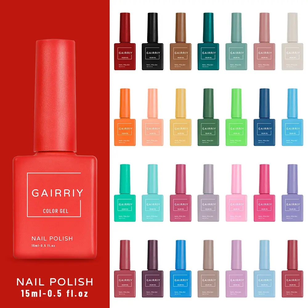 60 Colorful Professional Nail Gel Polish Set 15ml Permanent Soak Off High Quality Gel Nail Polish Uv Gel For Beauty Nail Art